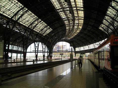 Barcelona train station