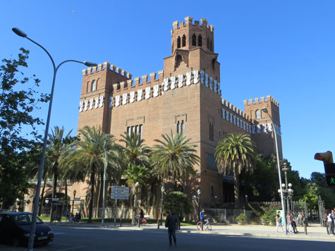 Castle of Three Dragons, Barcelona